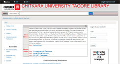 Desktop Screenshot of library.chitkarauniversity.edu.in
